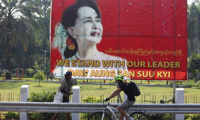 Burma Police File Charges Against Aung San Suu Kyi After Coup