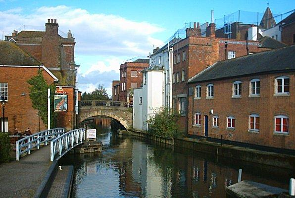 The River Kennet runs through the middle of Newbury in Berkshire, part of an area that has inspired much literature. (Gregory Deryckère/ CC BY-SA 2.0)