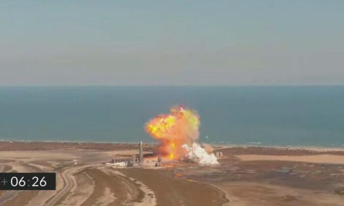 SpaceX Starship Prototype Rocket Explodes on Landing After Test Launch