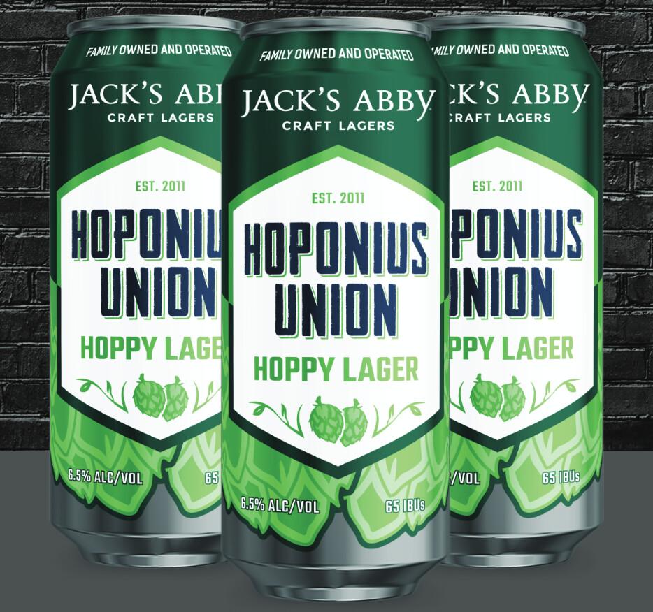 Jack's Abby's Hoponius Union. (Courtesy of Jack's Abby Brewing)