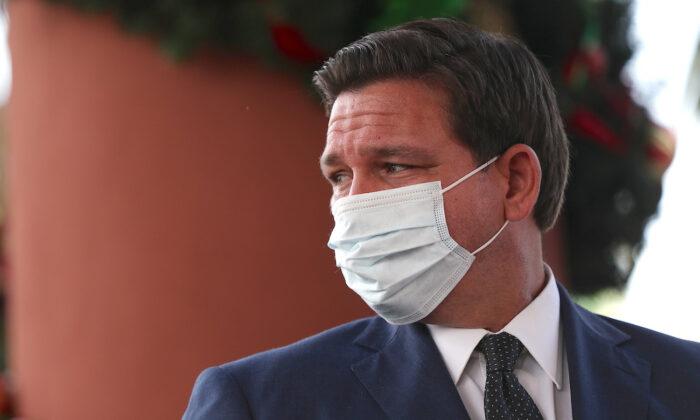 Florida’s DeSantis Criticizes Media Over Coverage of Super Bowl Ralliers Not Wearing Masks