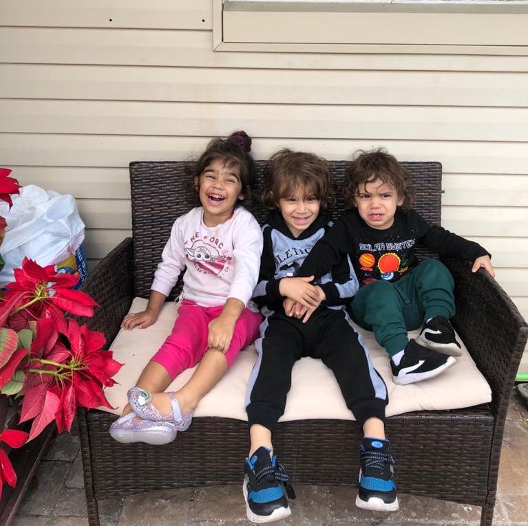 Leilani with her brothers, Joey and Johnny (Courtesy of Anthony Patrignani)