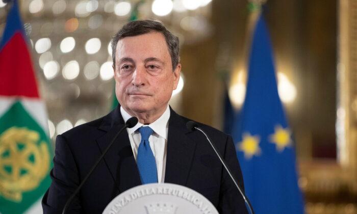 Italy’s Draghi Looks to Fractured Parties to Back New Government