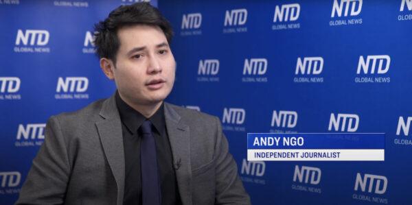 Andy Ngo. (NTD)