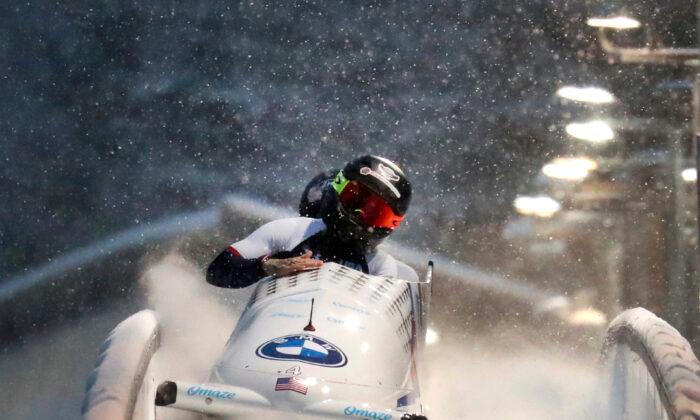 Humphries, Jones Win Historic World Bobsled Title for US