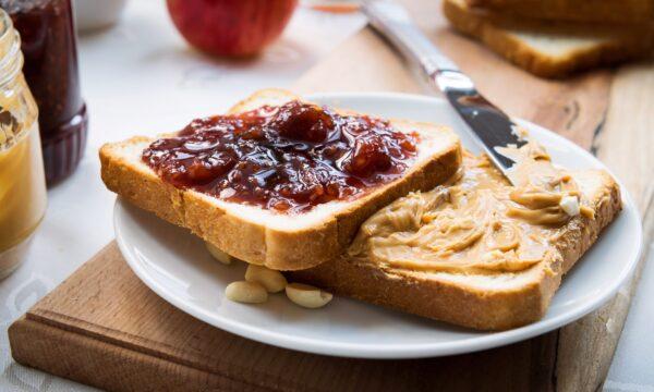 Many reached for childhood favorites, such as peanut butter and jelly sandwiches and grilled cheese with canned tomato soup. (VelP/Shutterstock)