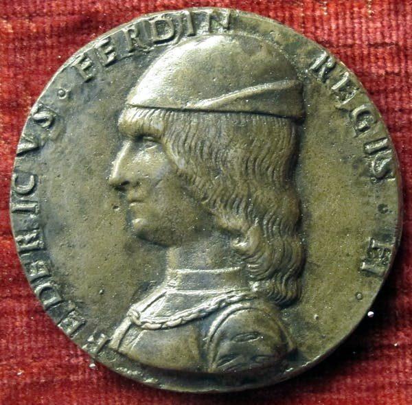King Federico of Naples portrayed on a Francesco di Giorgio medal. (Sailko/CC BY-SA 3.0)