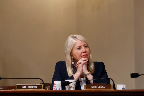 Rep. Debbie Lesko, (R-Ariz.) looks on as witnesses deliver their opening remarks during a House Homeland Security Committee hearing in Washington on June 20, 2019. (Tom Brenner/Getty Images)
