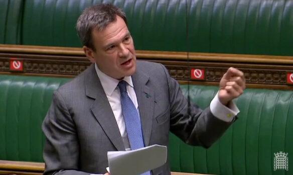 Bob Seely MP speaks in UK Parliament in Westminster, London on Jan. 20, 2021. (Parliamentlive.tv/Screenshot)