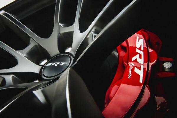 Large Brembo brakes. (Courtesy of Stellantis Media)
