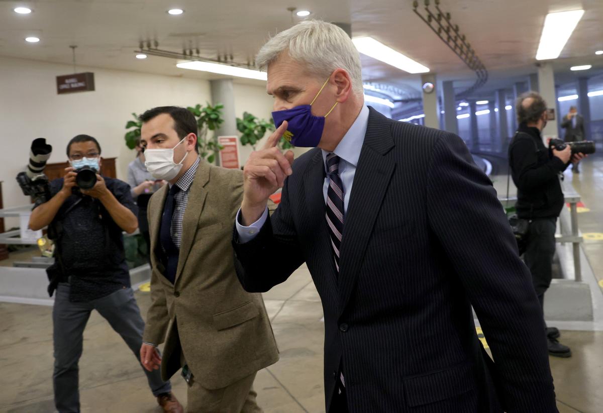 Cassidy Outlines His Vote to Convict Trump in Column