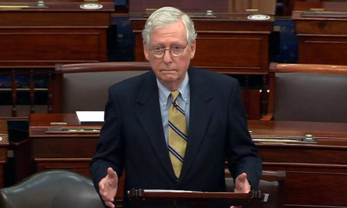 McConnell Accuses Biden of Breaking Promise to Unify Nation in Favor of Radical Agenda