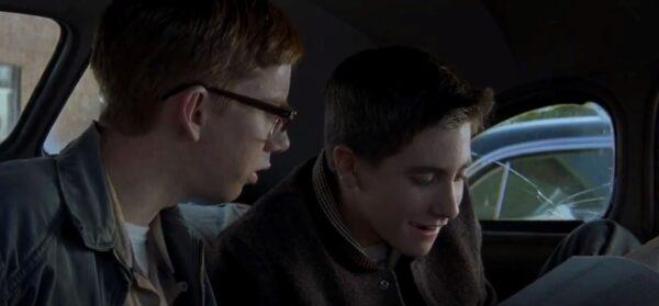 Two of the four “rocket boys”: Quentin (Chris Owen, L) and Homer (Jake Gyllenhaal) in “October Sky.” (Universal Pictures)