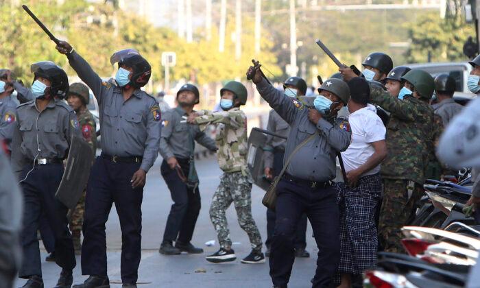 Burmese Security Forces Intensify Crackdown on Protests of Military Coup