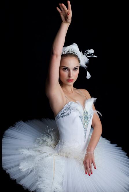 Natalie Portman as the White Swan in her shape-shifting, Oscar-winning performance as obsessive, delusional prima ballerina Nina Sayers in "The Black Swan." (Niko Tavernise/Twentieth Century Fox)