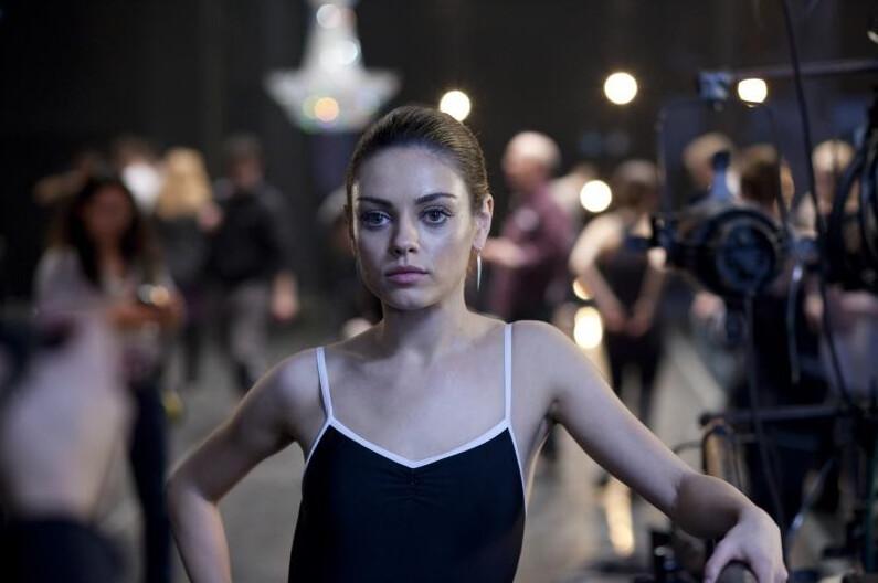 Lily (Mila Kunis), the dancer with natural Black Swan energy, in “Black Swan.” (Twentieth Century Fox)
