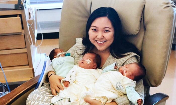 Triplet Mom Learns It Really Takes a Village to Raise a Child: ‘You’re Not Alone!’