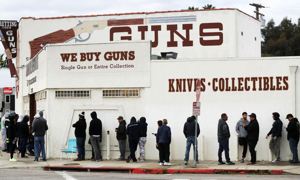 Gun Sales Hit All-Time High in January, Following Record Buying Spree in 2020