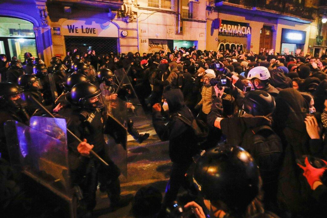 Violence Flares as Protests Over Jailing of Spanish Rapper Extend Into Fifth Night