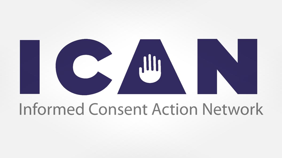 ICAN logo. The nonprofit said it will file a lawsuit against the CDC regarding the claim that vaccines do not cause autism. (Courtesy of icandecide.org)