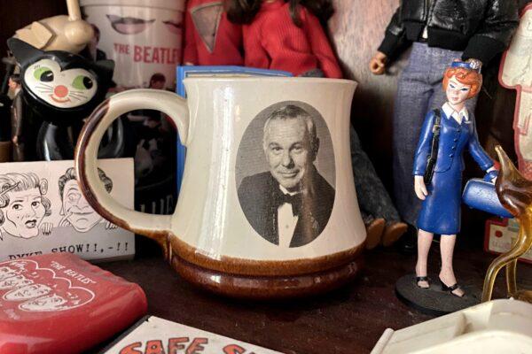A Johnny Carson mug is among Alison Martino's collectibles. (Courtesy of Alison Martino)