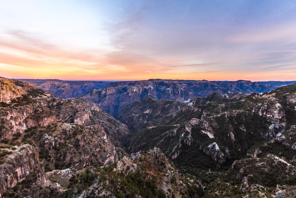 The Copper Canyon is about four times as large as the Grand Canyon. (Isabellaphotography/Shutterstock)