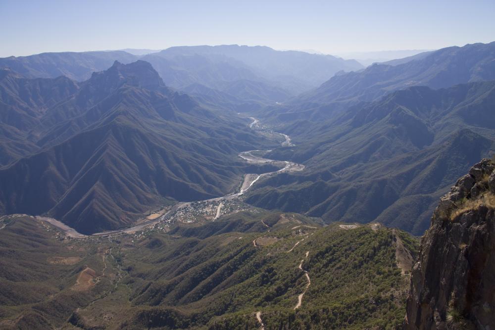 The Urique River cuts through the Copper Canyon. (Altrendo Images/Shutterstock)