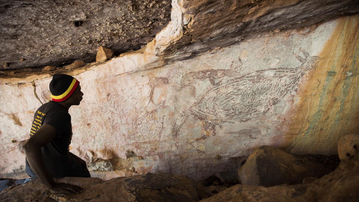 Archeologists Find 17,000-Year-Old Kangaroo Painting