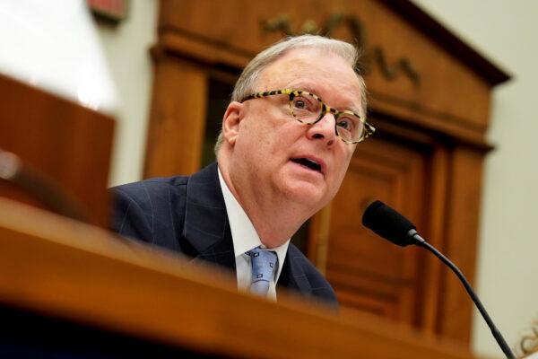Robert L. Sumwalt, Chairman of the National Transportation Safety Board, testifies during a hearing before the House Transportation and Infrastructure Committee Aviation Subcommittee hearing on "Status of the Boeing 737 MAX" on Capitol Hill in Washington, on May 15, 2019. (Joshua Roberts/File Photo/Reuters)