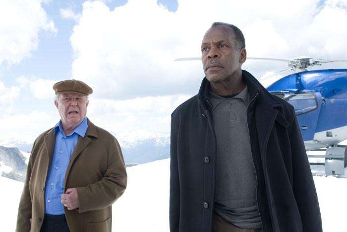 Senator Meachum (Ned Beatty, L) and Colonel Johnson (Danny Glover), in "Shooter.” (Paramount Pictures)