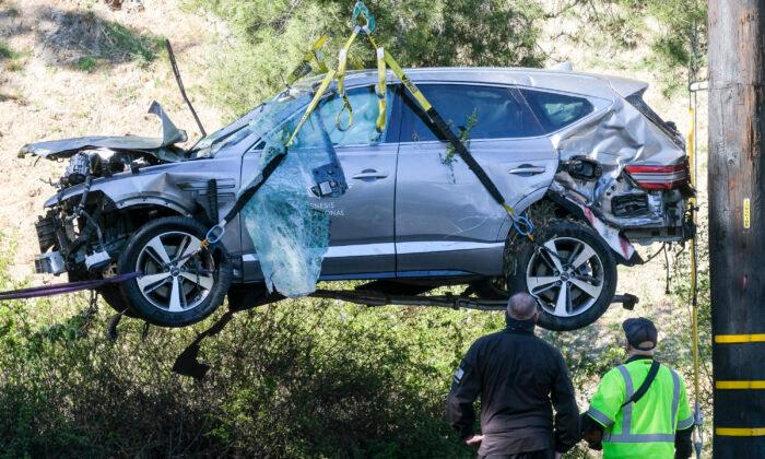 ‘Black Box’ in Woods SUV Could Yield Clues to Cause of Wreck