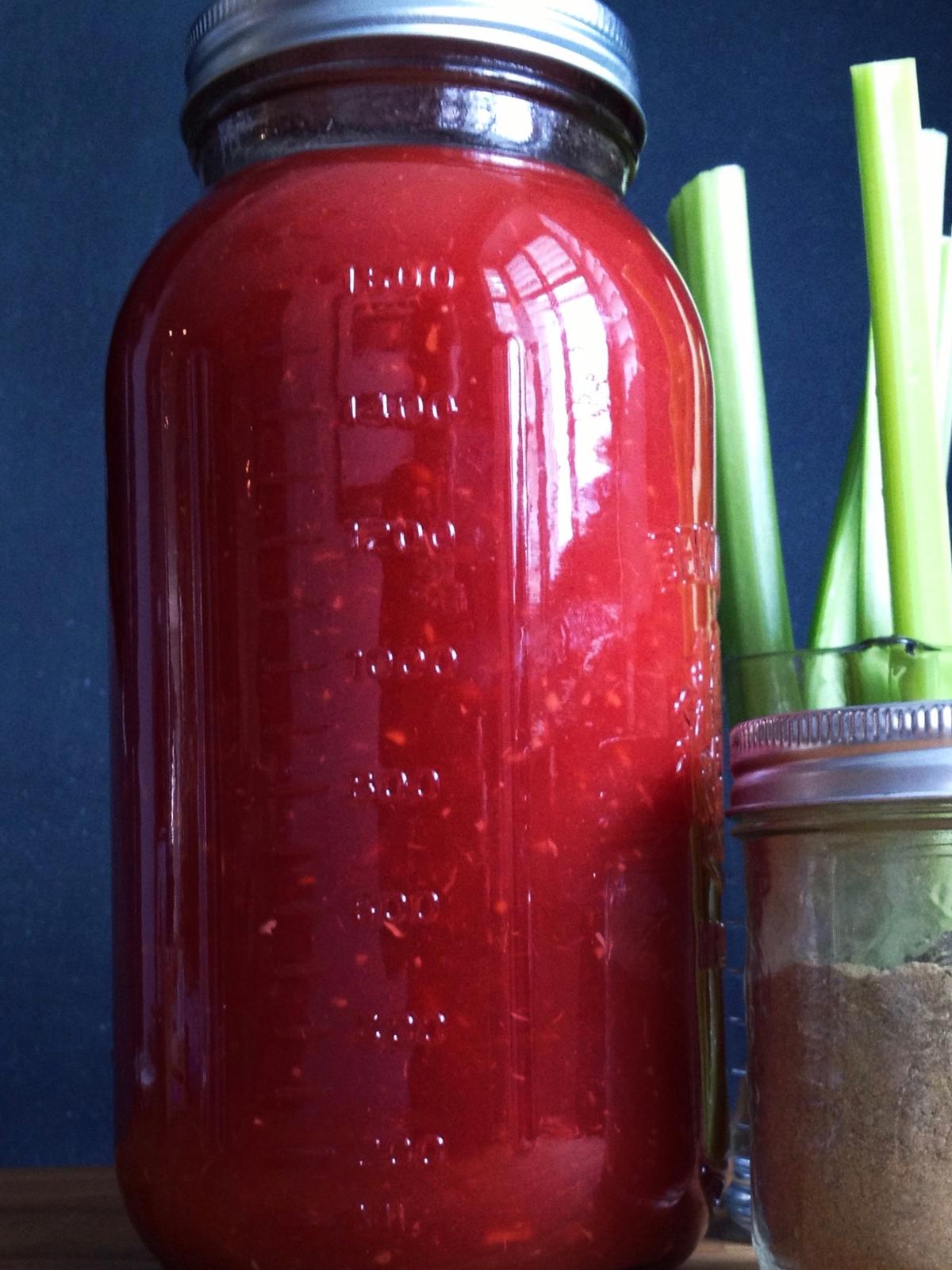 This savory bloody mary cocktail mix is perfect for breakfast or brunch. (Kary Osmond/TNS)
