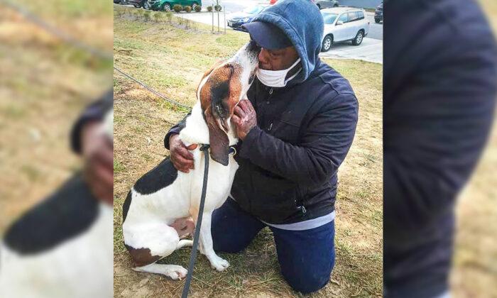 Photo of Baltimore Man’s Tearful Reunion With His Dog After 4-Month-Long Coma Goes Viral
