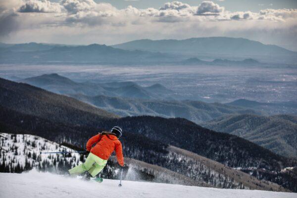 Family-friendly Ski Santa Fe is located at a base elevation of 10,350 feet. (Courtesy of Tourism Santa Fe)