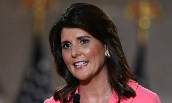 Nikki Haley Says She Will Not Run for President in 2024 If Trump Does