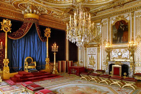 In 1808, Napoleon converted the king's bedchamber into a throne room. Today, the room is the last Napoleonic throne room in existence. (Jérôme Schwab)