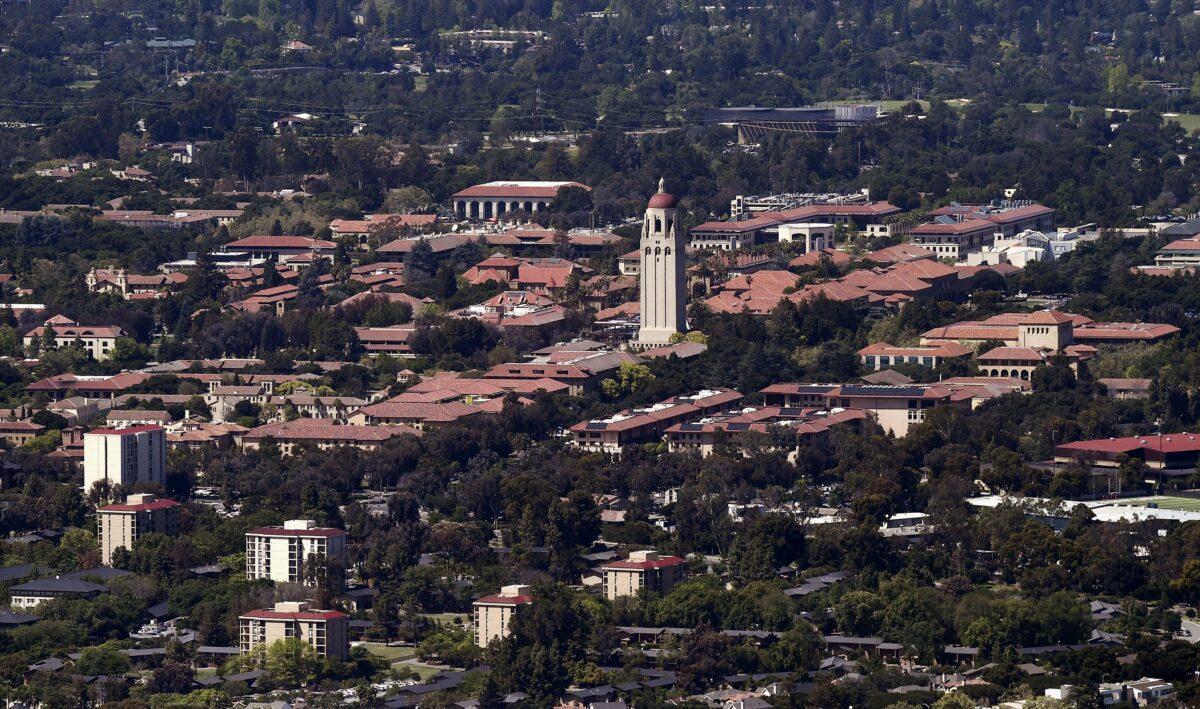 Stanford University's campus in Stanford, Calif., on April 6, 2016. (Noah Berger/Reuters)