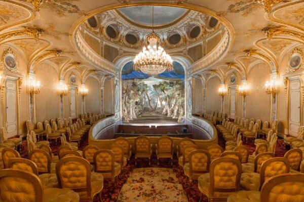 Napoleon III commissioned the auditorium of the Imperial Theater, which is based on Queen Marie-Antoinette's Trianon Theater at Versailles. (Sophie Lloyd)