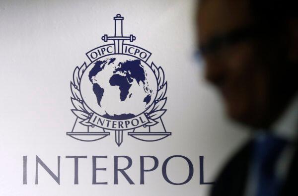 An Interpol logo seen at Interpol's Global Complex for Innovation in Singapore on Sept. 30, 2014. (Edgar Su/Reuters)