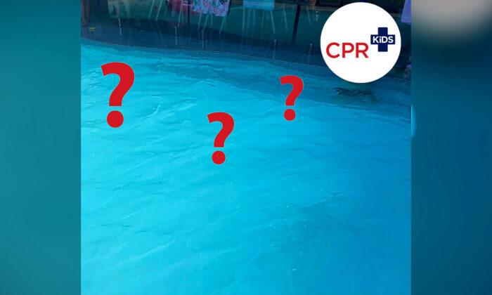 Can You Spot the Kid in This Photo of an ‘Empty’ Swimming Pool? A Chilling Warning to Parents About Swimwear