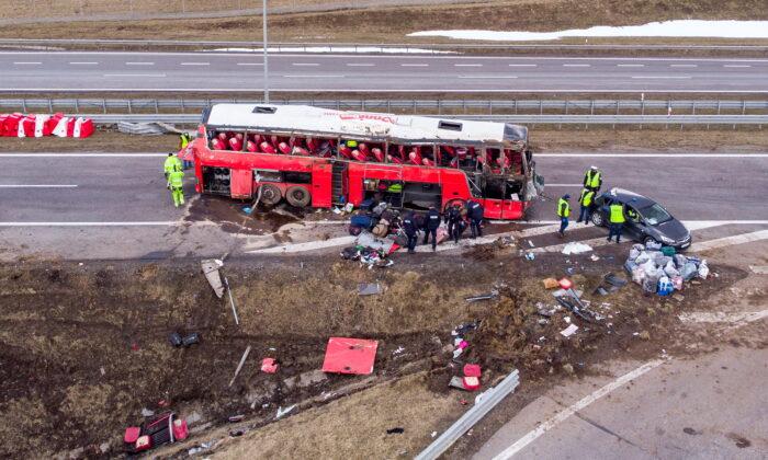 Five People Killed in Ukrainian Bus Crash in Poland