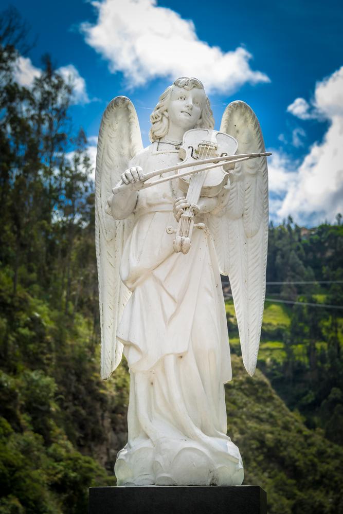 Angelic music greets visitors on the bridge to Las Lajas Shrine. (Diego Grandi/Shutterstock.com)