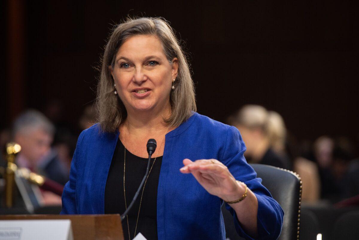 Former US Assistant Secretary of State for European and Eurasian Affairs Victoria Nuland on June 20, 2018. (Nicholas Kamm/AFP via Getty Images)