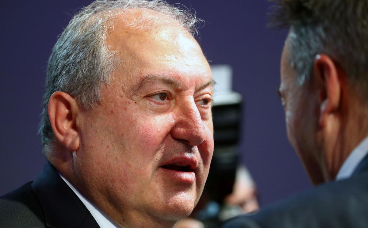 Armenian President’s Office Says He’s Back at Work After Medical Checkup