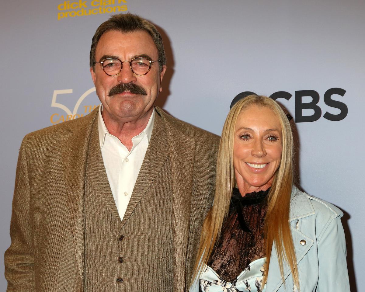 Selleck and Mack at the Carol Burnett 50th Anniversary Special Arrivals at the CBS Television City on Oct. 4, 2017, in Los Angeles, CA. (Kathy Hutchins/Shutterstock)
