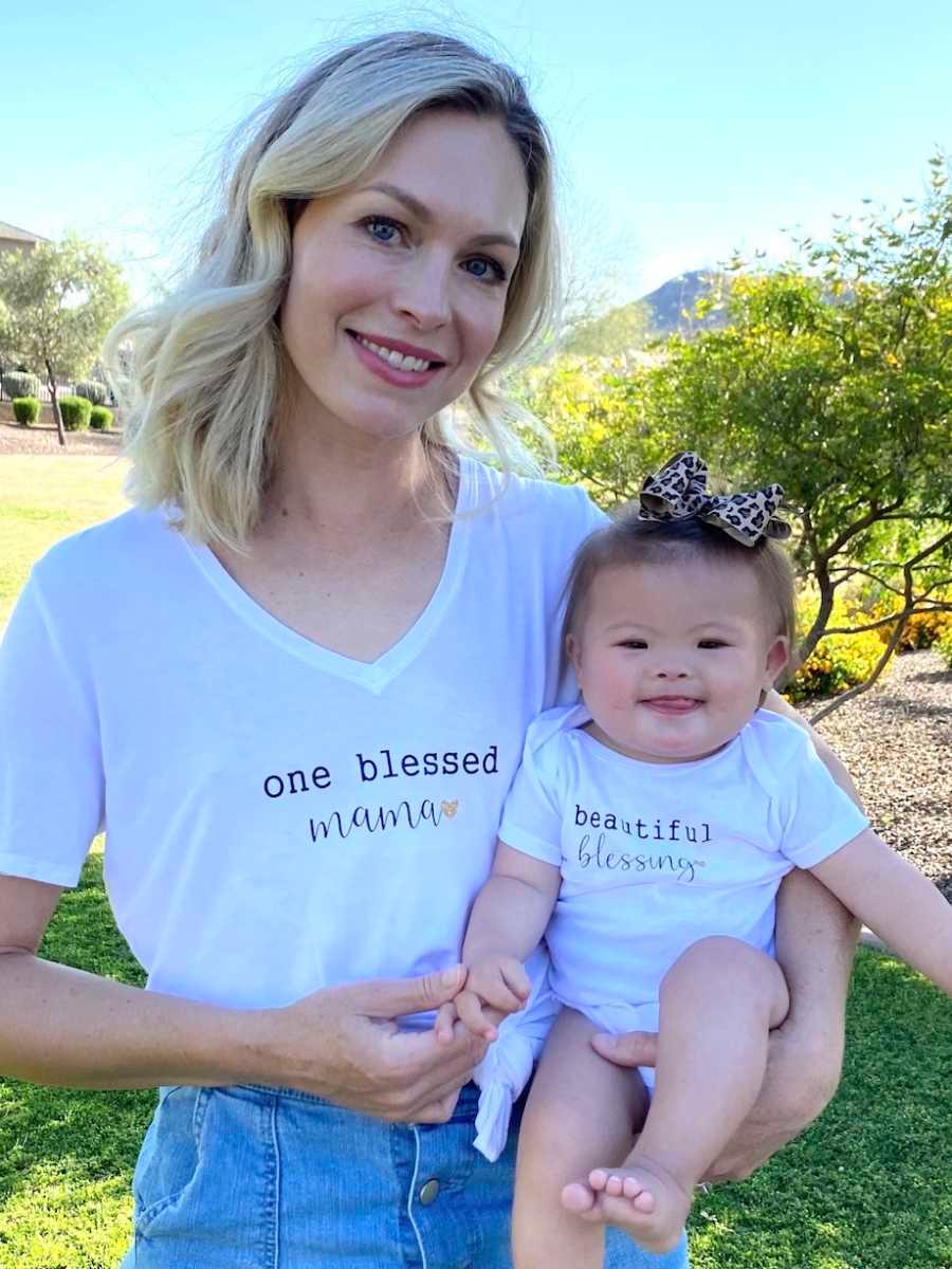 Tiffany Kim, of Phoenix, Arizona, with baby Arabella. (Courtesy of <a href="https://www.instagram.com/abellamiracle/">Abellamiracle</a>)