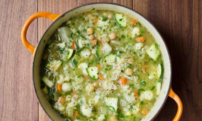 A Farmhouse Soup for Your Leftovers