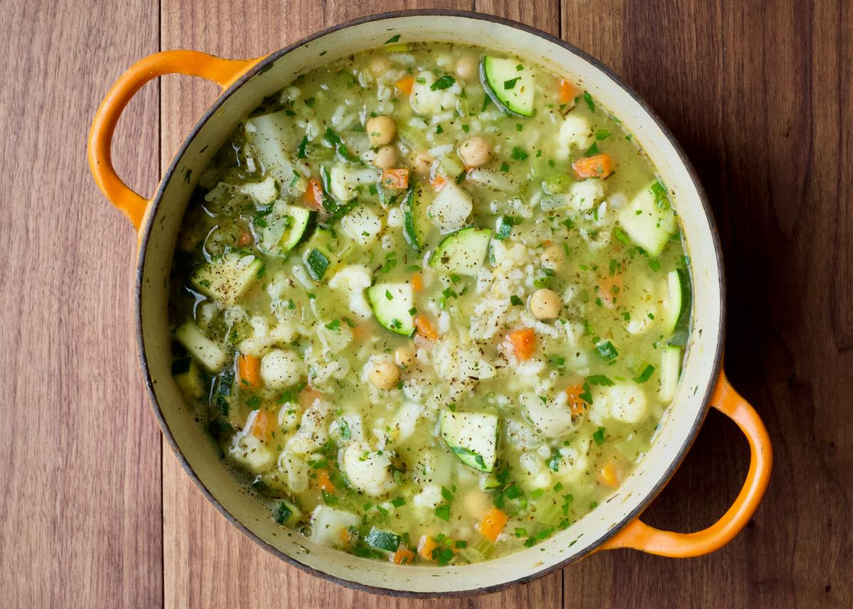 A Farmhouse Soup for Your Leftovers