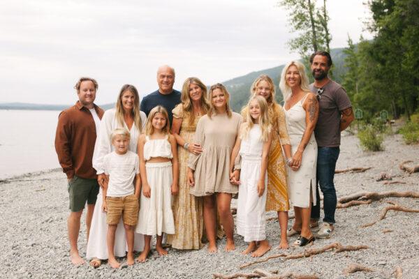Greg Laurie and his family. (Courtesy of Harvest)