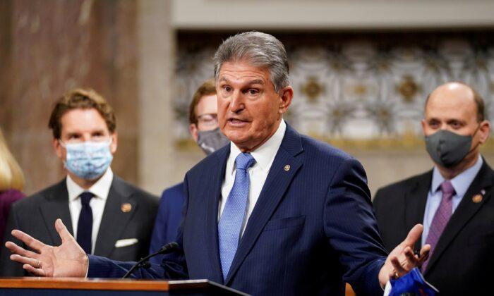 Sen. Manchin on Election Reform Bill S. 1: ‘We Can’t Afford Any More Division’